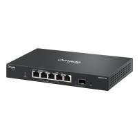 SWITCH TP-LINK OMADA ES206XPP-M2 5P LAN 2.5G BaseT RJ45 (di cui 4x Poe++ 120W) +1P 10G SFP+ Desktop Fanless Easy Managed Switch 