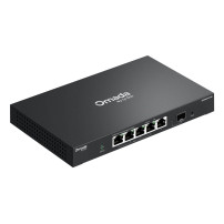 SWITCH TP-LINK OMADA ES206XPP-M2 5P LAN 2.5G BaseT RJ45 (di cui 4x Poe++ 120W) +1P 10G SFP+ Desktop Fanless Easy Managed Switch 