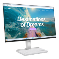 MONITOR LENOVO L24D-4C 67DCUAT6EU 23,8" IPS/FHD/VGA,HDMI,DP, USB-C/PIVOT/MM BIANCO 67DCUAT6EU LENOVO