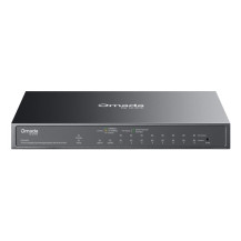 SWITCH TP-LINK OMADA ES210GP 10P 8x POE+ (63W) LAN GbE + 1x LAN GbE + 1x LAN/SFP 10/100/1000Mbps RJ45 Desktop Easy Managed ES210