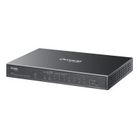 SWITCH TP-LINK OMADA ES210GP 10P 8x POE+ (63W) LAN GbE + 1x LAN GbE + 1x LAN/SFP 10/100/1000Mbps RJ45 Desktop Easy Managed ES210
