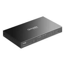 SWITCH TP-LINK OMADA ES210GP 10P 8x POE+ (63W) LAN GbE + 1x LAN GbE + 1x LAN/SFP 10/100/1000Mbps RJ45 Desktop Easy Managed ES210