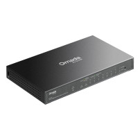 SWITCH TP-LINK OMADA ES210GP 10P 8x POE+ (63W) LAN GbE + 1x LAN GbE + 1x LAN/SFP 10/100/1000Mbps RJ45 Desktop Easy Managed ES210