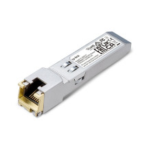 TP-LINK 1000BASE-T RJ45 SFP Module SPEC: 1000Mbps RJ45 Copper Transceiver, Plug and Play with SFP Slot, Up to 100 m Distance SM3
