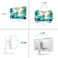 MONITOR PHILIPS EVNIA LED 27" Wide 27M2N3501PA/00 IPS 2560x1440 240Hz 1ms 350cd/m² 1000:1 2x2W MM Reg.H PIVOT 2HDMI DP Gaming 27