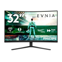MONITOR PHILIPS EVNIA LED 31.5" Wide CURVED 32M2C3500L/00 VA 2560x1440 180Hz 1ms 300cd/m² 3.500:1 HDMI DP GAMING 32M2C3500L/00 P