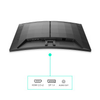 MONITOR PHILIPS EVNIA LED 31.5" Wide CURVED 32M2C3500L/00 VA 2560x1440 180Hz 1ms 300cd/m² 3.500:1 HDMI DP GAMING 32M2C3500L/00 P