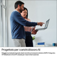 NB HP ELITEBOOK 6 G1i CK1P7ET Ultra 5-225U 14" 16GB SSD512GB LTE LAN W11P*Gar. 3 anni Offsite* CK1P7ET HP