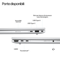 NB HP ELITEBOOK 8 G1i CL5D5ET Ultra 7-256V 14" 16GB SSD512GB Reader Finger Print W11P*Gar. 3 anni Offsite* CL5D5ET HP