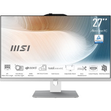 ALL IN ONE MSI Modern AM272P 1M-1095XEU 27" INTEL CORE 7 150U 16GB(8GB*2) SSD1TB NO SISTEMA OPERATIVO Bianco AM272P 1M-1095XEU M