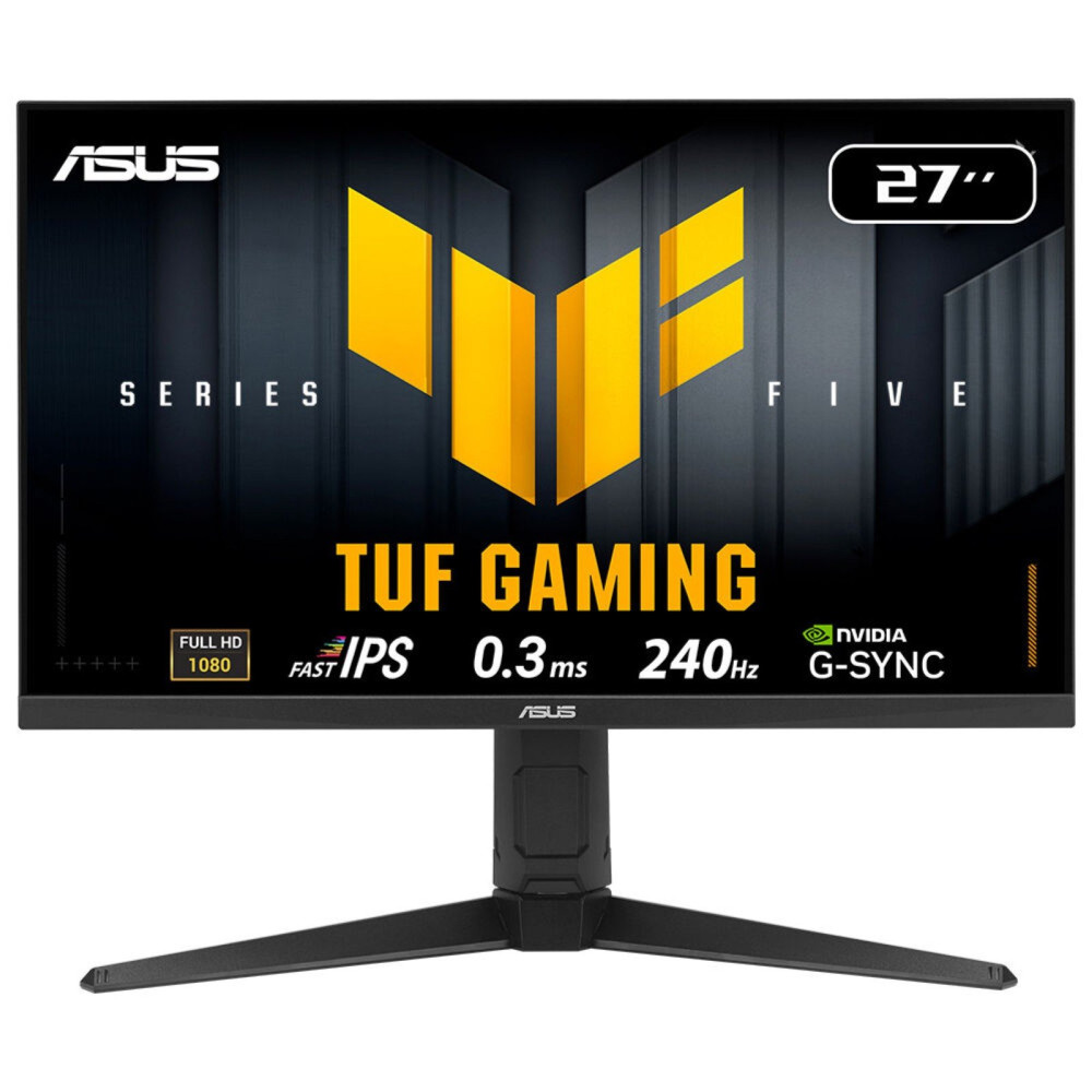 MONITOR ASUS 27" TUF VG279QML5A Wide 1920x1080 240HZ 350cd/m² 1.000:1 2x2W MM PIVOT Reg.H 2HDMI DP 90LM0C20-B01171 ASUS
