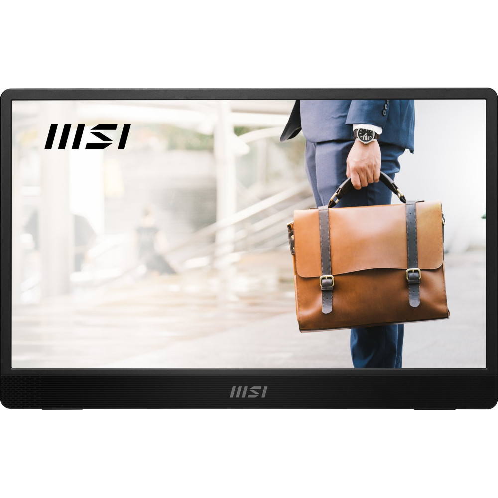 MONITOR PORTATILE MSI LED 15.6" Wide PRO MP161 E2 IPS 1920X1080 4ms 250cd/mq 800:1 2x1.5W MM Mini HDMI 2USB-C PRO MP161 E2 MSI