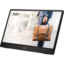 MONITOR PORTATILE MSI LED 15.6" Wide PRO MP161 E2 IPS 1920X1080 4ms 250cd/mq 800:1 2x1.5W MM Mini HDMI 2USB-C PRO MP161 E2 MSI