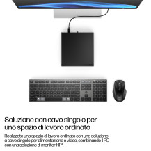 PC HP MINI EliteDesk 8 998Q8ET Ultra 7 265T 16GB SSD512GB WiFi Tastiera Mouse W11P**Garanzia 3 anni ON SITE NBD** 998Q8ET HP