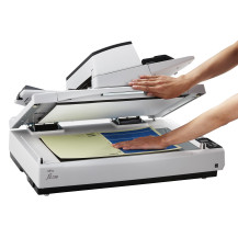 SCANNER RICOH FI-7700 A3 80ppm/160ipm ADF flatbed DUPLEX - PaperStream IP e Capt, ScanSnap Manager, 2D bar mod-12 mths warr PA03