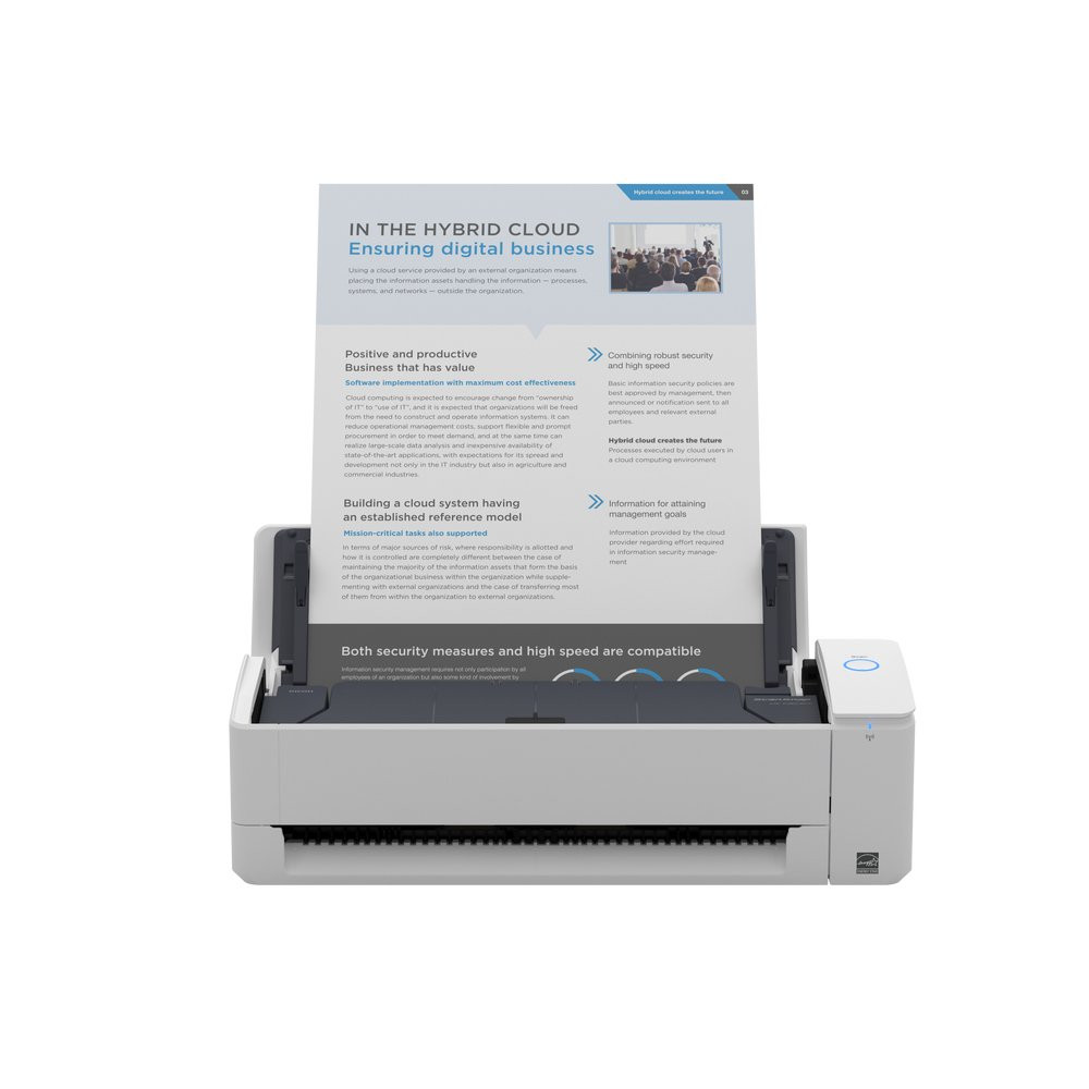Scanner RICOH  IX1300 Scanner Desktop con LED USB3.2 Wi-Fi ADF Duplex A4 da 30 ppm/ 60ipm. PA03805-B001 PA03805-B001 FUJITSU SCA