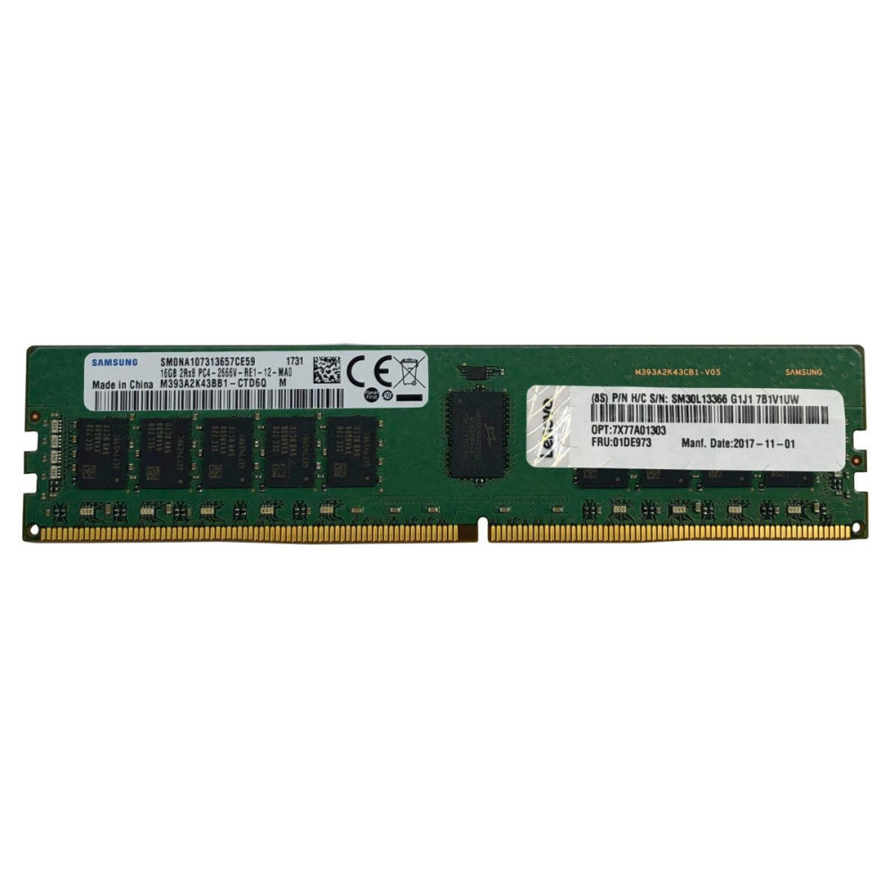 LENOVO ThinkSystem 8GB TruDDR4 3200 MHz (1Rx8, 1.2V) ECC UDIMM 4X77A77494 4X77A77494 LENOVO