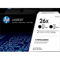 HP 26X Multipack nero (CF226XD)