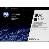 HP 80X Multipack nero (CF280XD)