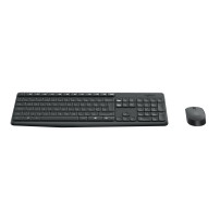 TASTIERA MK235 LOG WIRELESS+MOUSE GRIGIO WIRELESS