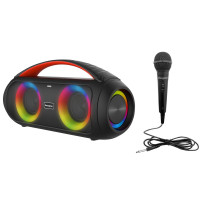 SPEAKER BT + POWERB ENERGIZER PARTY BLUETOOTH RGB 16W + RADIO E MIC