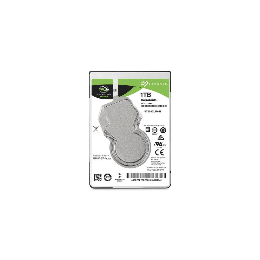SEAGATE HDD GUARDIAN BARRACUDA 1TB 2,5 5400RPM SATA 6GB/S BUFFER 128MB