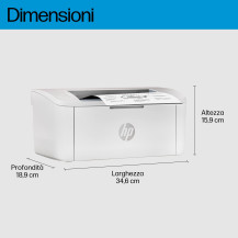 HP LaserJet M110w Wireless Bianco e nero Stampante