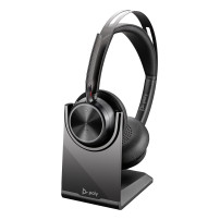HP Poly Voyager Focus 2 USB-C-C Headset +USB-C/A Adapter +Charging Stand
