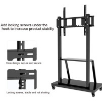 Techly Supporto da pavimento TV 55-100"