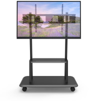 Techly Supporto da pavimento TV 55-110"