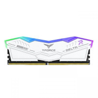 DDR5 32GB KIT 2x16GB PC 6000 Team T-Force Delta RGB FF4D532G6000HC38ADC01 weiß