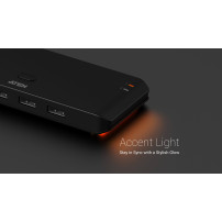 ATEN Switch di condivisione USB 2.0 2 x 4