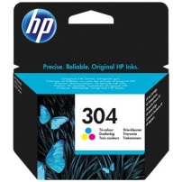 HP 304 TRI-COLOR (N9K05AE) - CARTUCCIA ORIGINALE HPN9K05AE