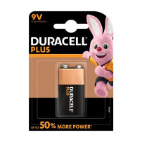 DURACELL 6LR61 MN1604 BLISTER 1 BATTERIA 9V - MASTER CARTON DA 10 BLISTER DURMN1604