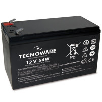 TECNOWARE POWER BATTERY 12V 11A 54W  (EACPE12V11ATWL ) - BATTERIA ERMETICA AL PIOMBO TECEACPE12V54WTWL