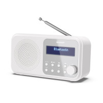 SHARP DR-P420(WH) - RADIO DIGITALE PORTATILE - DAB/DAB+ - LCD MONOCROMATICO - BLUETOOTH 5.0 - WHITE SHADRP420W