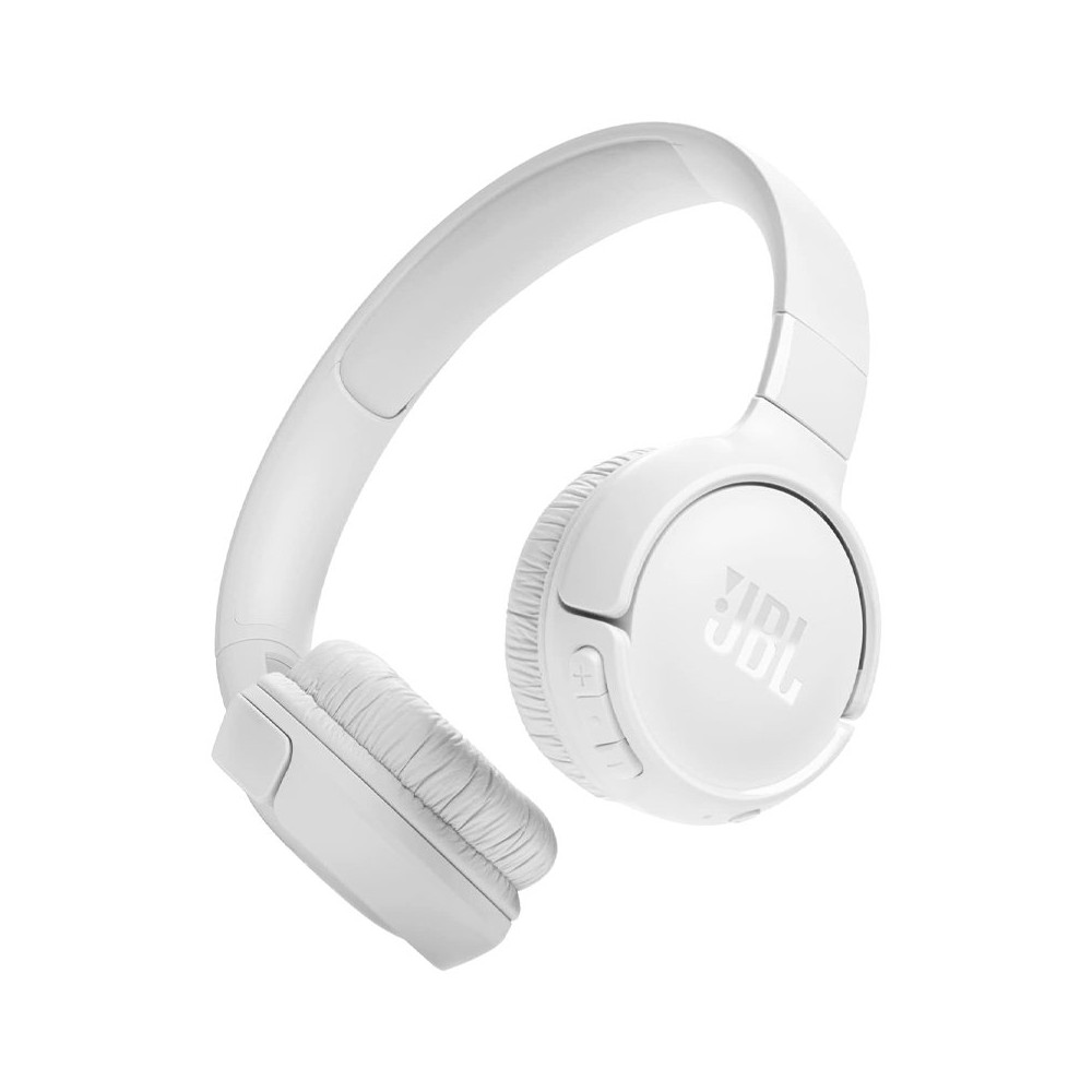 JBL TUNE 520BT WHITE - CUFFIE OVER EAR BLUETOOTH CON MICROFONO JBLT520BTWH