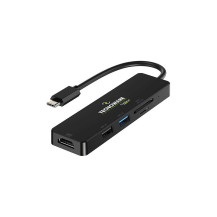 TECNOWARE FHUB17693 - HUB USB TYPE-C 5 IN 1 TECFHUB17693