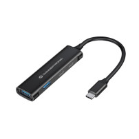 CONCEPTRONIC HUBBIES12B - HUB USB-C 2-PT USB-A 3.0 + 2-PT USB-C CONHUBBIES12B