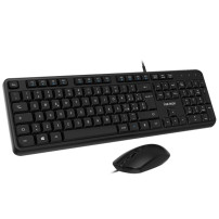 VULTECH KM-811 - KIT TASTIERA E MOUSE WIRED USB VULKM-811