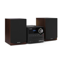 SHARP XL-B517D(BR) - MICRO HIFI - 45W - USB PLAYER - DAB+ - BLUETOOTH - BROWN SHAXLB517DBR