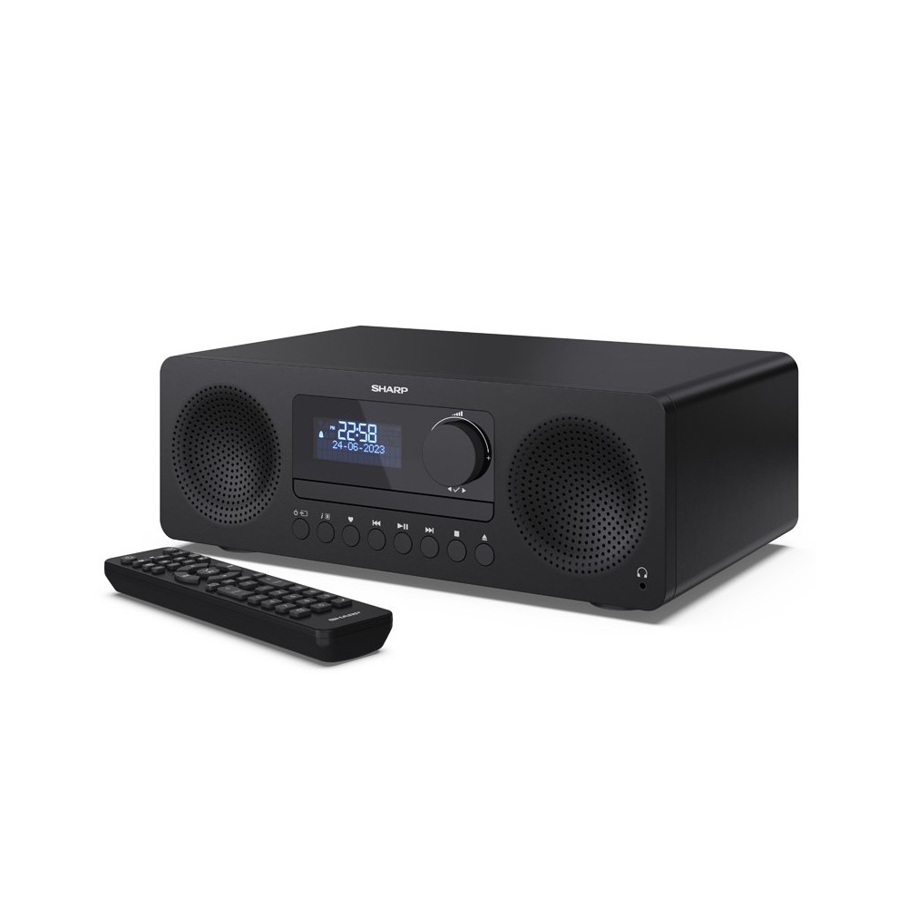 SHARP XL-B720D(BK) - SISTEMA HIFI - CD/R - USB PLAYER - DAB+ - BLUETOOTH - MP3 SHAXLB720DBK