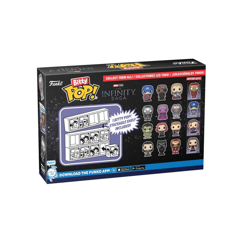 FUNKO POP BITTY POP 4-PACK CAPTAIN AMERICA (71503) - MARVEL FUN71503