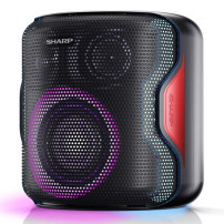 SHARP PS-921(BK) - SPEAKER BLUETOOTH PORTATILE TWS - 130W - FLAC - IPX5 - GIOCO LUCE LED RGB - NERO SHAPS921