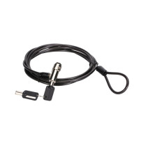CONCEPTRONIC CUSTODIO02BN - CAVO SICUREZZA BLOCCO NOTEBOOK - 4.5MM - 1.8M - 2 CHIAVI CONCUSTODIO02BN
