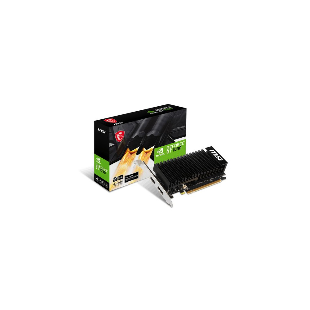 MSI VGA GEFORCE GT 1030, GT 1030 4GHD4 LP OC, 4GB GDDR4, DP/HDMI