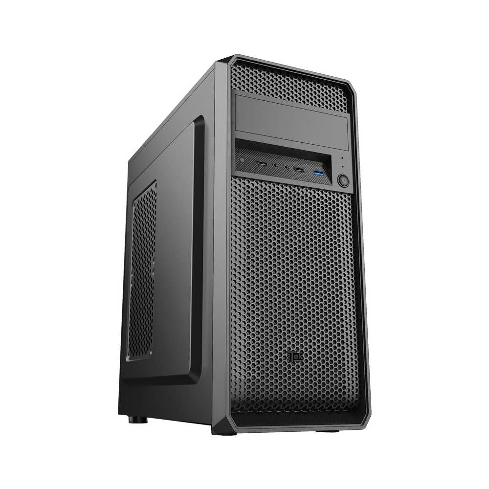 CASE ITEK M.TOWER PRIME DARK 500W - USB3.0 - Fan 2*12 cm RED 2x2.5"- 2x3.5" - ITOCPR10D Nero ITOCPR10D ITEK