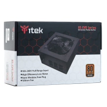 ALIMENTATORE ITEK BS750 EVO 750W ATX VENTOLA 12CM - Active PFC - 80PLUS BRONZE, SEMI MODUL. ITPSEBS750 ITPSEBS750 ITEK
