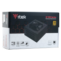 ALIMENTATORE ITEK GF650 650W ATX VENTOLA FDB 12CM - Active FDB - 80PLUS GOLD, COND. GIAPPONESI MODULARE - ITPSEGF650 ITPSEGF650 