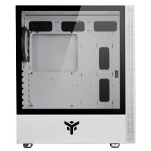 CASE ITEK M.TOWER "VERTIBRA S210W" GAMING  2*USB3, 12cm fan ARGB, Trasp Wind, WHITE EDITION -  ITGCAVS210W ITGCAVS210W ITEK